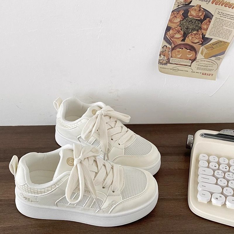 Niche Thick-Soled Casual Shoes 2026 Spring/Summer New Fashion Cartoon Versatile Sneakers Trendy Casual Wear-Resistant Women's Shoes Niche Thick-Soled Casual Shoes 2026 Spring/Summer New Fashion Cartoon Versatile Sneakers Trendy Casual Wear-Resistant Women's Shoes