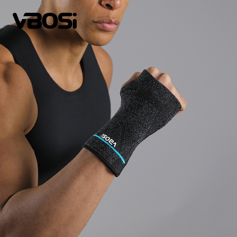 Sports wristbands, fitness gloves, breathable compression support for sprains, sports and office tendon sheath wristbands, factory stock wholesale