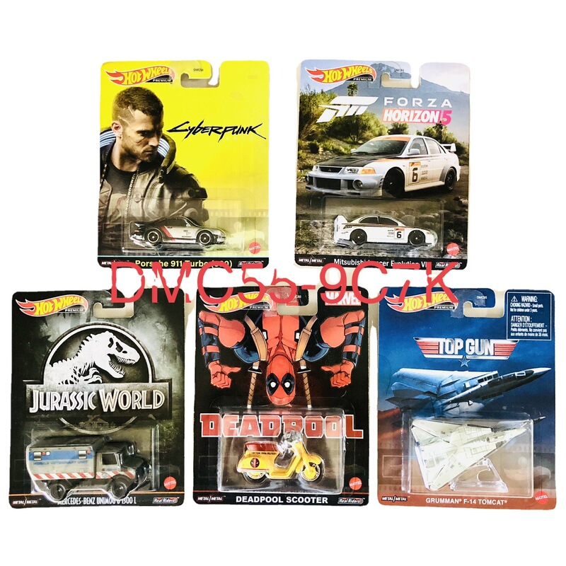 Hot Mattel Wheels Hot Wheels Car Culture Premium Model Dmc55 Back to the Future Porsche Hxd63