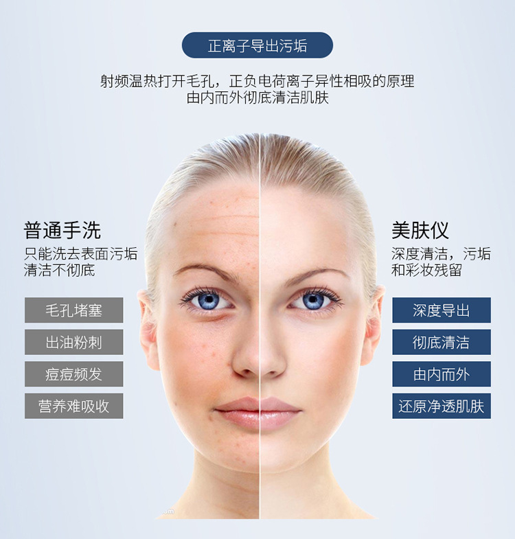Facial Vibration Massage Sonic Introduction Introduction Export Beauty Device Introducer Skincare Product Small Gift Beauty Equipment Wholesale