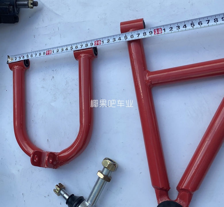 Modified kart accessories, ATV four-wheel drive front and rear independent suspension kit, gear box, rocker arm, horn flange, brake