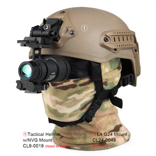 Head-mounted HD infrared night vision instrument PVS-18 3X digital night vision instrument looking single tube long mirror day and night dual-use