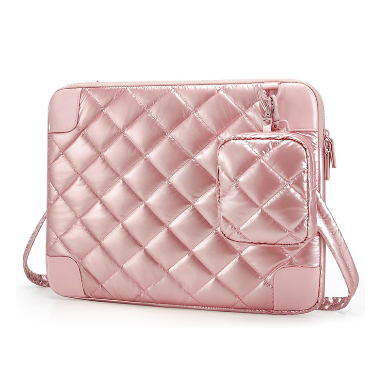 Nueva funda de computadora portátil bolso de computadora portátil a prueba de agua bolso de mano de computadora portátil correa de hombro