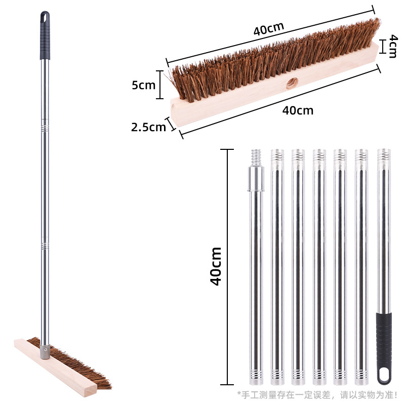Rastrillo de hojas caídas en el techo Cepillo de limpieza de aleros al por mayor Cepillo de limpieza de hojas caídas en el techo Herramienta de limpieza de nieve Fabricantes de cepillos de limpieza de hojas caídas