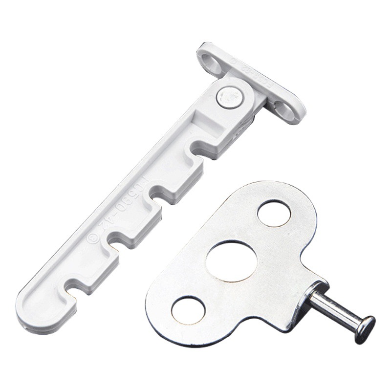 Bloqueo de ventana de Valle Superior tapón de ventana Bloqueo de protección de seguridad ventana plana ventana interior Botón de tarjeta anti-caída edificio gancho de viento soporte de viento