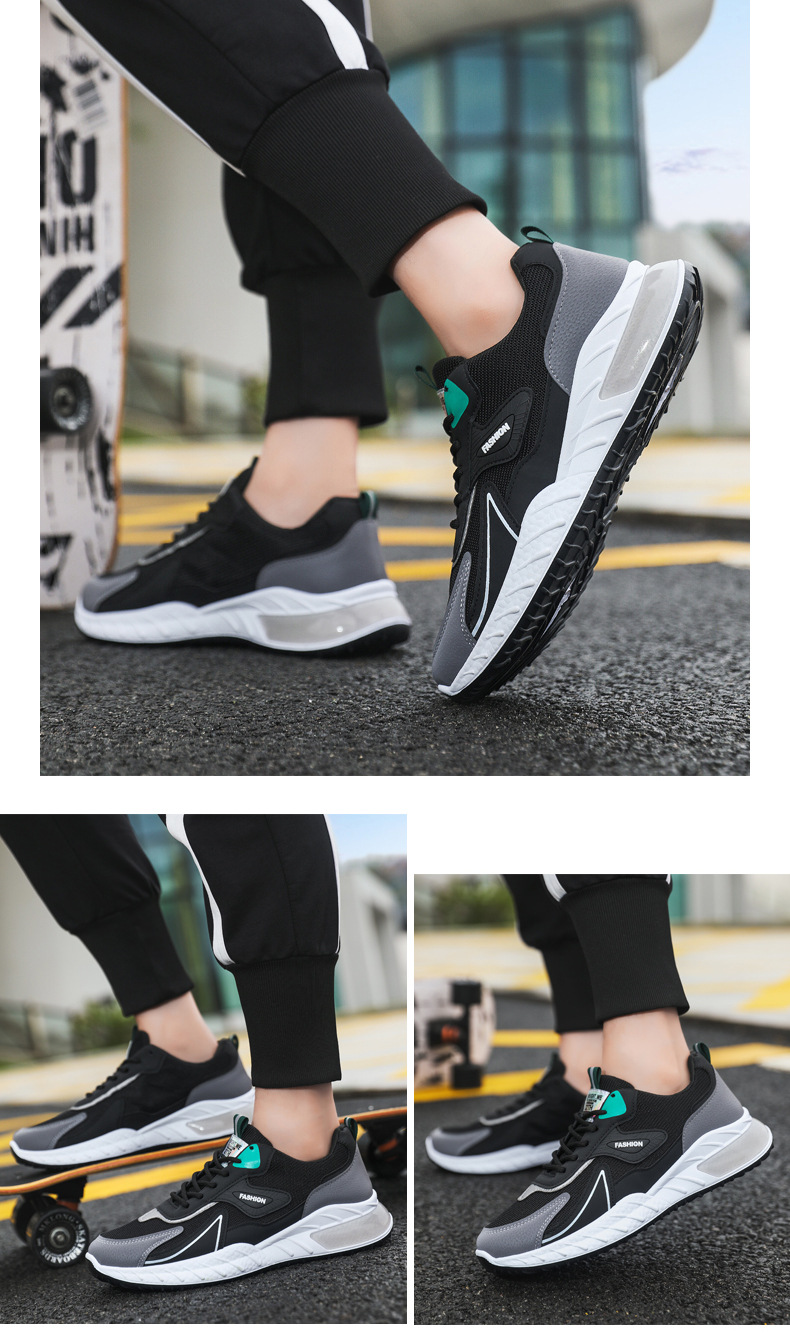 Mannen S Sport Loopschoenen Zomer Nieuwe Casual Ademend Mesh Herenmode Oude Tij_voghion.com