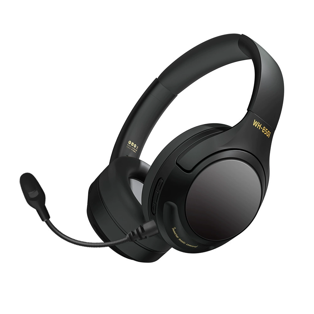 Private model head-mounted ANC active noise reduction headphones with long battery life, large battery and low latency wireless Bluetooth headset for e-sports