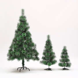 圣诞节加密圣诞树仿真迷你圣诞树松树装饰品多规格家用桌面摆件