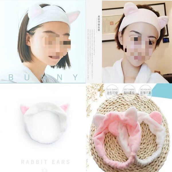 Headband for face washing