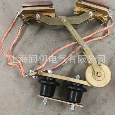 侧滑式涡流高压钢体集电器PD-DC-II-800A石墨浸铜刚体碳刷