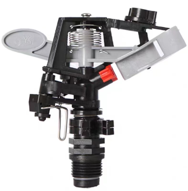 360 grados rotación rociador de riego de césped rociador de brazo oscilante jardinería enfriamiento agrícola rociador fabricante