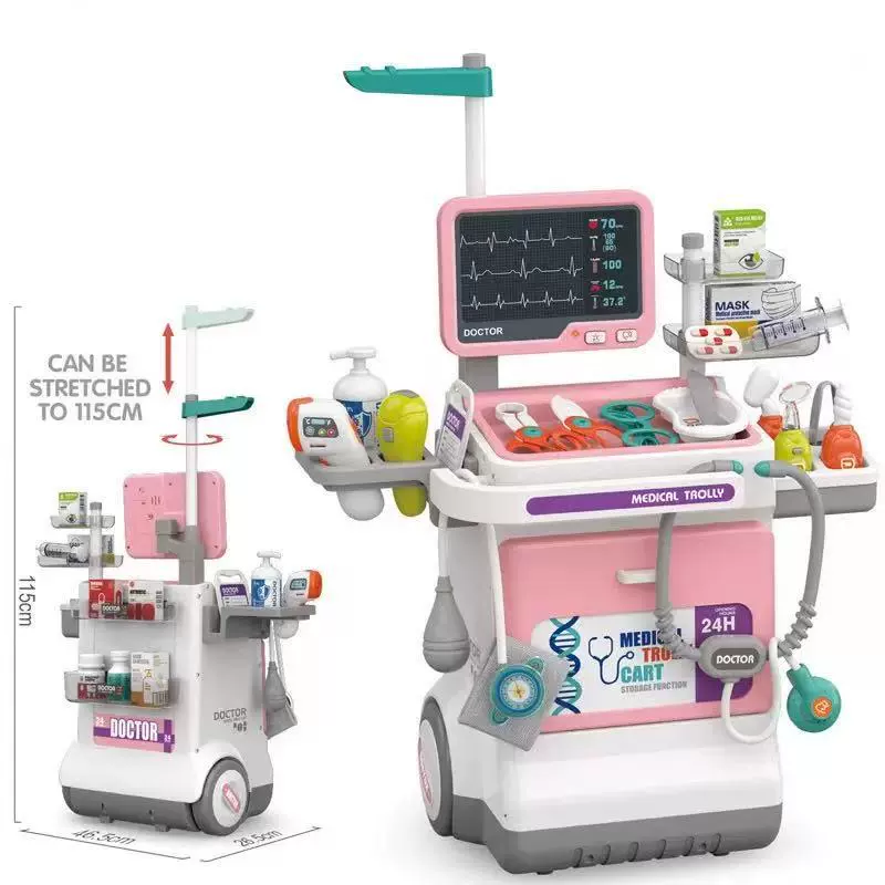 Children's toy, family set, realistic stethoscope