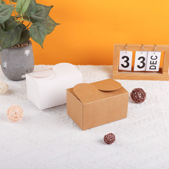 White card kraft paper box biscuit pastry baking candy packaging box food packaging gift box