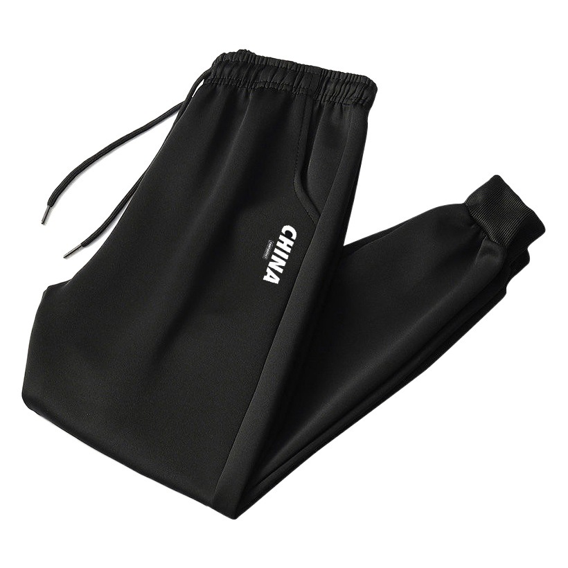 Pantalones de hombre, verano 2022, nueva marca de moda, pantalones deportivos, talla grande, holgados, estampados, joggers, informales, de nueve puntos