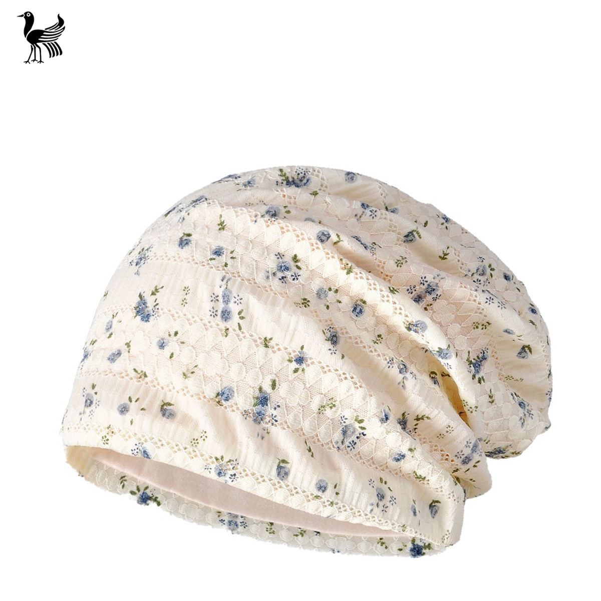 Beige/Floral/Capped