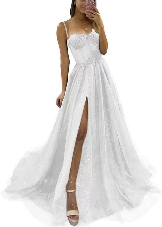 Europa y los EE.UU. lanza nuevo vestido de noche Aliexpress Amazon nuevo vestido de fiesta elegante de carácter largo image 8