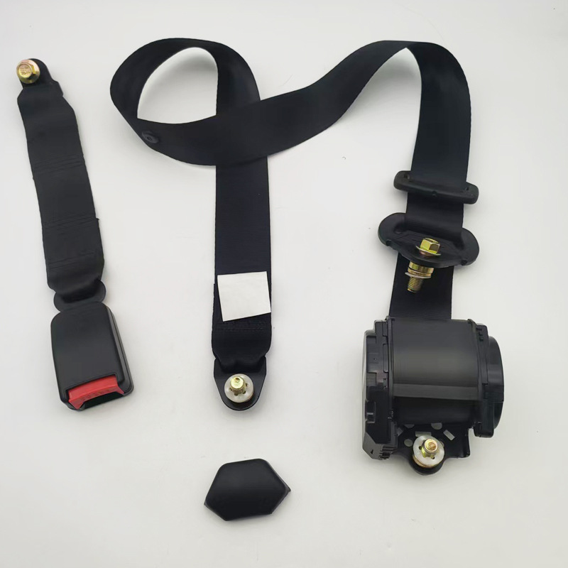 Car Seat Belts, Bus and Truck Automatic Retractable Emergency Locking Three-Point Safety Belts, Front and Rear Seat Belts