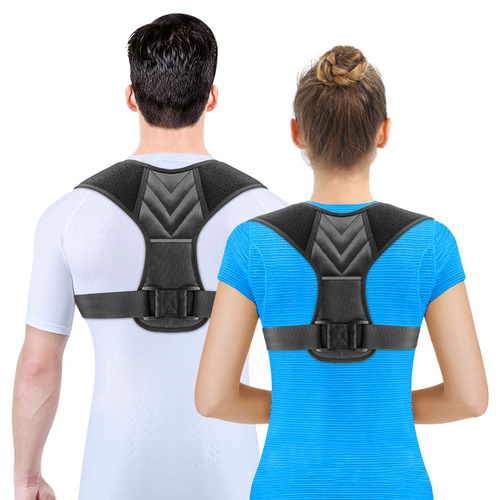 Manufacturer wholesale new back corrector for men and women to prevent hunchback breathable clavicle posture adjustable Amazon