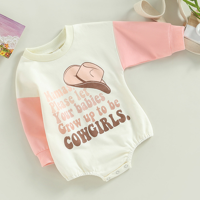 Fashion Animal Letter Cotton Baby Rompers display picture 4