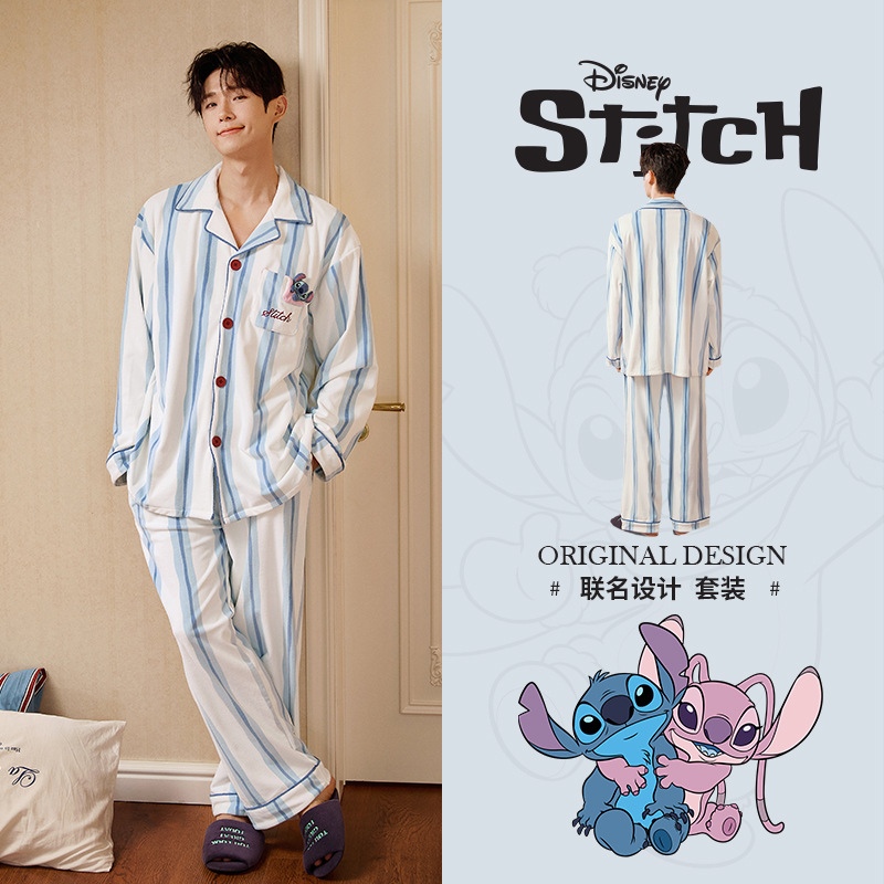 [Beneficios de liquidación] Runma Pijamas Primavera y otoño Mujeres de manga corta Verano Algodón Coral Velvet Hombres Manga larga Seda Pareja Invierno