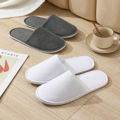 Promotional Disposable Home Slippers, Regular Slippers, Household Towel Slips, Beauty Salon Slippers for Women