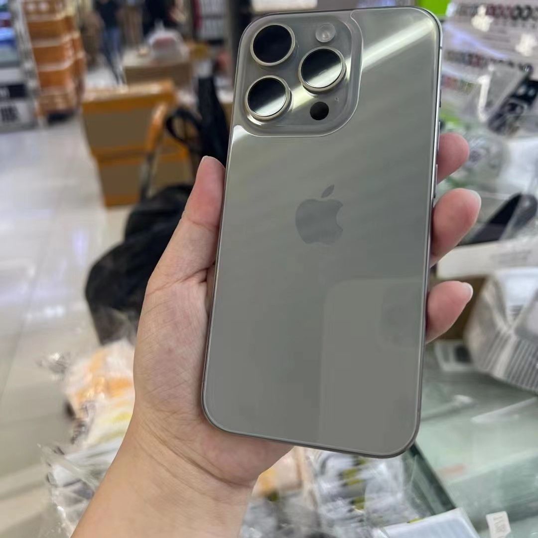 Adecuado para iPhone15Pro medio paquete película trasera película templada película protectora gran arco borde película trasera Apple 15 película de la contraportada