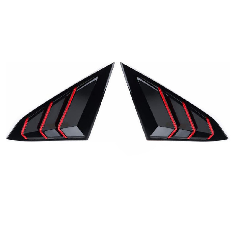 Suitable for 16-22 Tenth Generation Civic Handle Fuel Tank Cover Front Fog Lamp Eyebrow Tail Light Eyebrow Car Exterior Decoration