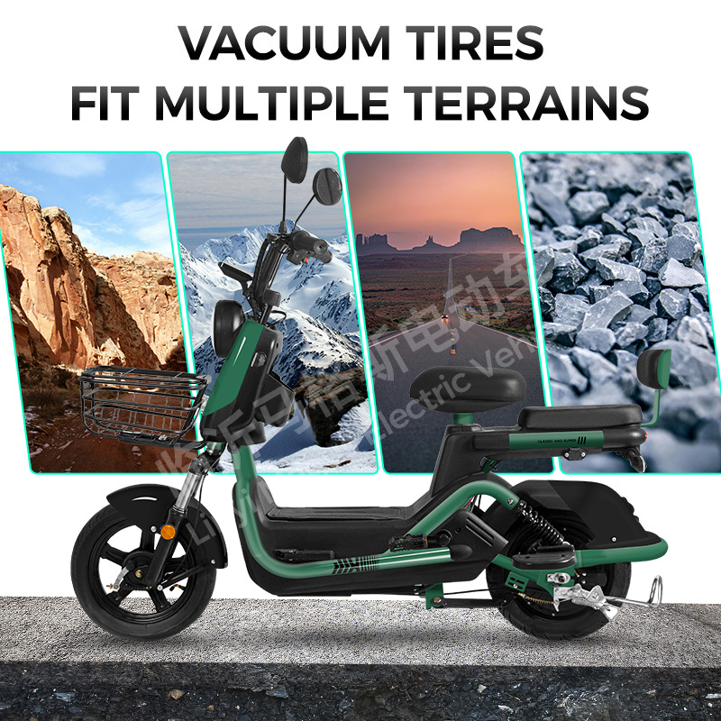 Comercio exterior para adultos para llevar carrera de larga distancia rey coche eléctrico bicicleta eléctrica freno de disco coche de batería de transporte de dos ruedas