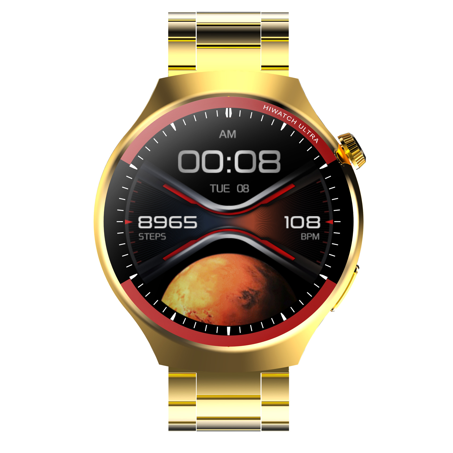 Reloj inteligente Watch4 Pro explosivo transfronterizo 1.52inch llamada Bluetooth frecuencia cardíaca recordatorio de mensaje de oxígeno en sangre