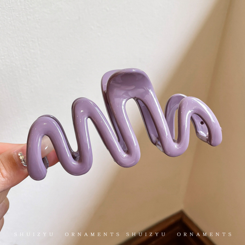 Alto Grado de gran tamaño horquilla para las mujeres 2024 nueva cabeza clip pelo volumen tiburón clip tocado horquilla