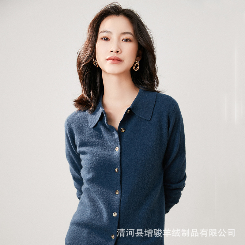 맞춤형 캐시미어 스웨터 스웨터 여성용 셔츠 처리