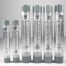 浮子流量计 5/10/20/40G管道式面板式水处理专用液体流量柱爱尚沃