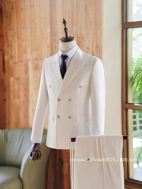 Classic suit jacket, set, Korean style