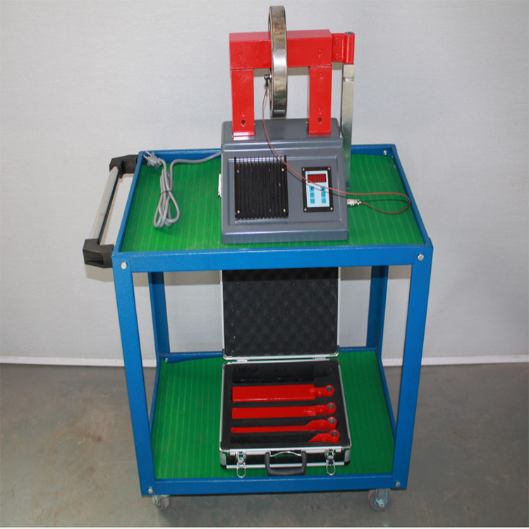 厂家生产小车式便携式旋转式的微电脑电感应加热器ELDX-3.6