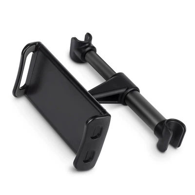Tablets, Car Headrest Support Bracket, Car phone holder - third-generation-black-aluminum-alloy-crossbar-universal-for-mobile-phones-and-tablets