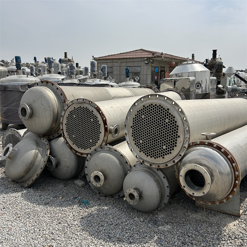 二手冷凝器 304不锈钢列管冷凝器 钛材列管冷凝器