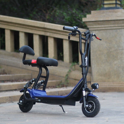 with shock absorption small Harley | Elektrikli motosikletlər - blue-bare-car-without-batteries