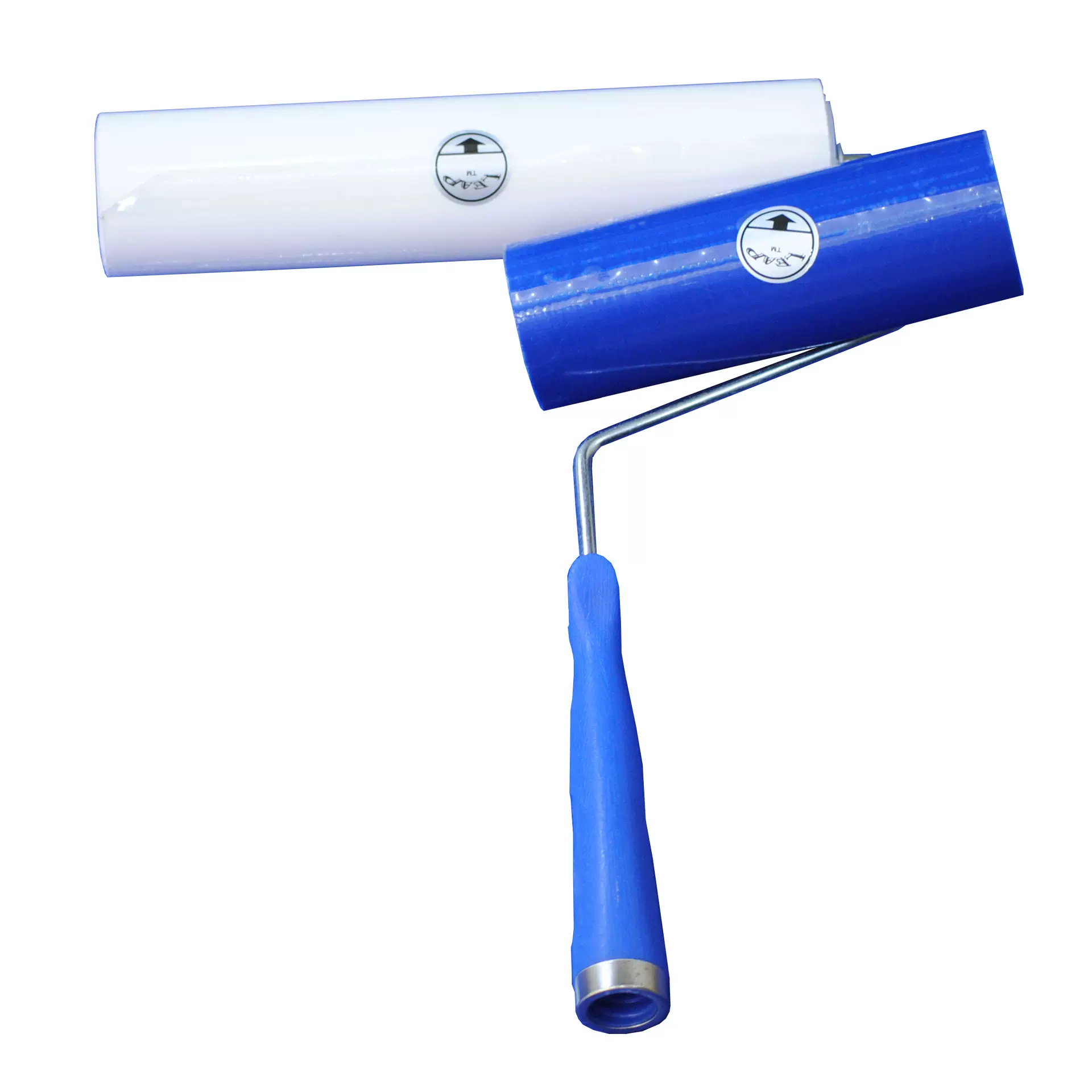 无尘室可撕式粘尘滚筒点断式粘灰纸卷来图定做制防静电粘尘滚轮