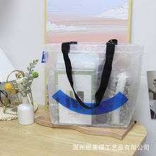 简单时尚手提编织袋方便携带手提袋环保购物袋蛇皮袋BSCI验厂