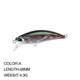 Sinking Minnow Fishing Lures Hard Baits Fresh Water Bass Swimbait Tackle Gear