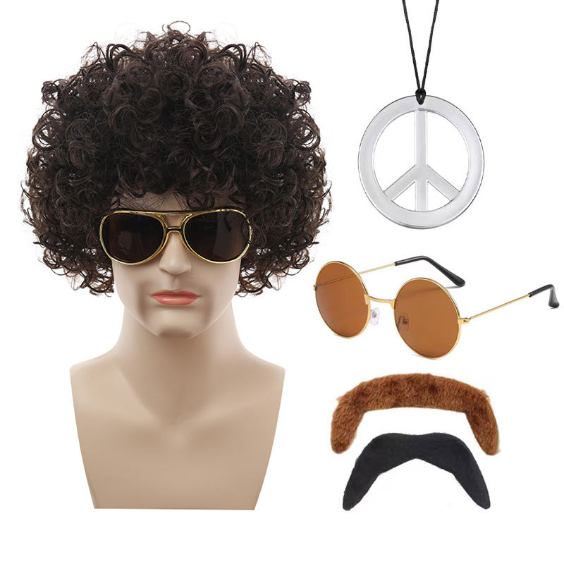 어두운 다크 브라운 팬들은 [다크 브라운 + 실버 + 수염]] 를 보냅니다.