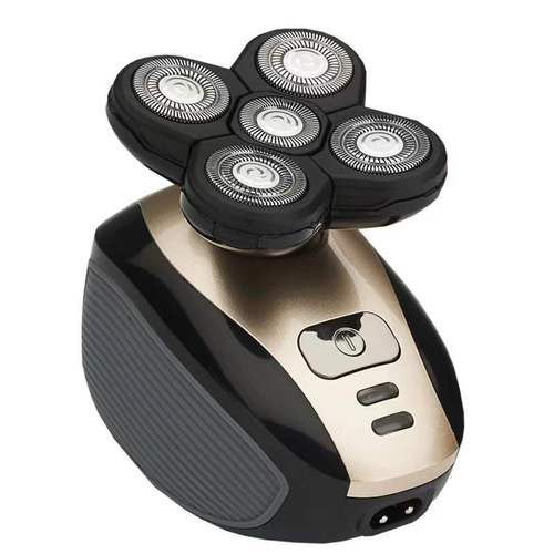 Five-in-One Electric Shaver Five-Blade Electric Shaving Razor Men's Bald Shaver Wholesale One Piece Dropshipping