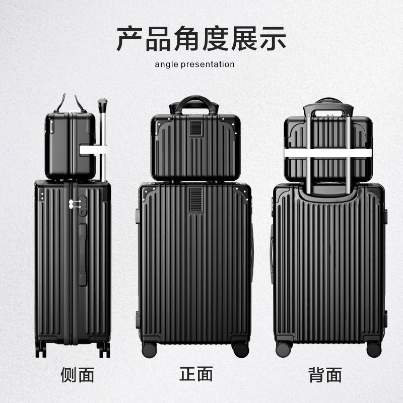 [Fábrica de selección estricta] 20 pulgadas maleta de tirón para hombres 24 pulgadas ruedas universales duraderas maleta de estudiantes