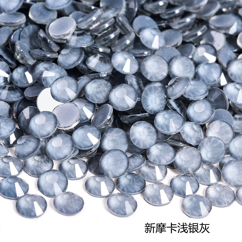 玻璃平底摩卡钻 美甲饰品diy手机壳水晶贴钻装饰品幻彩指甲钻批发|undefined