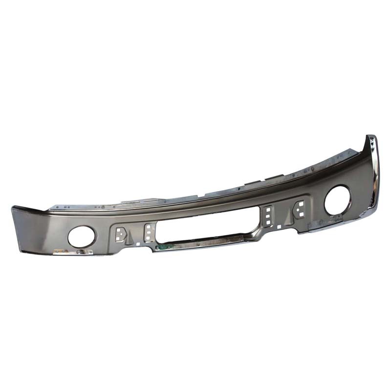 Aplicable a Ford 2009 - 2014 F-150 parachoques delanteros galvanizados originales con orificios de lámpara de niebla