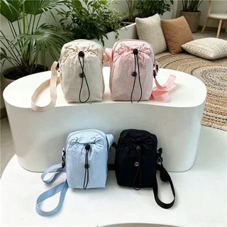 跨境新款斜挎包多用手机包休闲单肩包水壶包运动健身女包水杯包