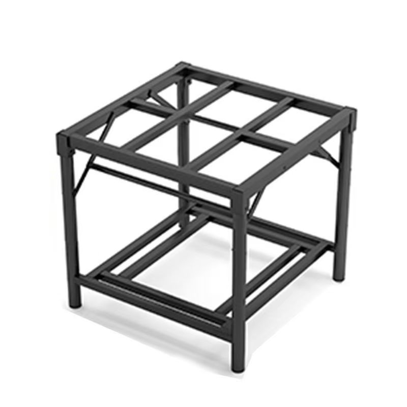 Mesa de horneo simple cuadrada plegable multifuncional para el hogar, mesa de calefacción, tabla de horneo de acero inoxidable, mesa de comedor simple