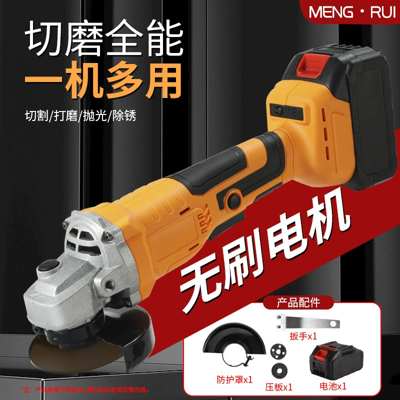 Угловая шлифовальная машина, шлифовальный станок, электрический отрезной станок, многофункциональная бытовая ручная полировальная машина, оптом, компактная и легкая