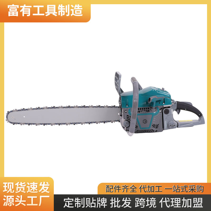 家用20寸汽油锯大功率小型伐木锯便捷式手持砍树机汽油锯批发