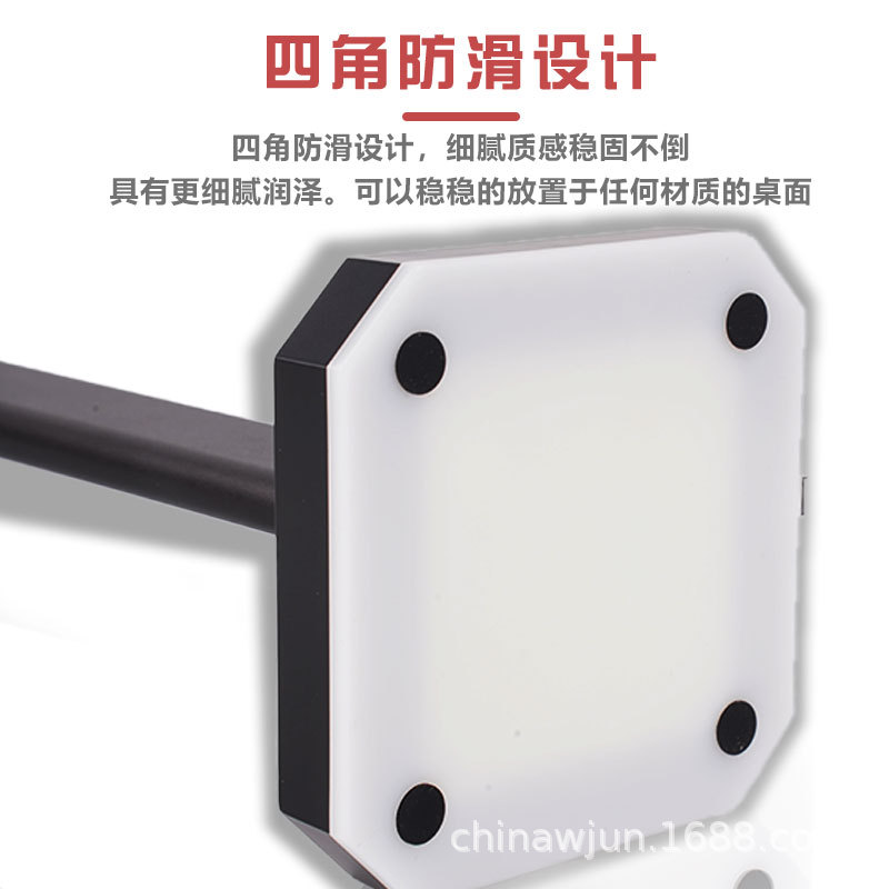 Soporte de auriculares transfronterizo RGB auricular luminoso juego integrado escritorio vertical USB interfaz soporte HUB2.0